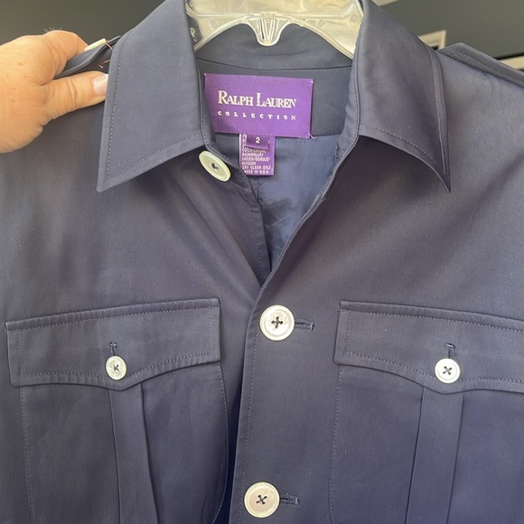 Ralph Lauren Purple Label chic blazer/utility jacket style - Picture 9 of 12